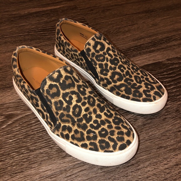 Leopard Slip-Ons - Picture 1 of 3